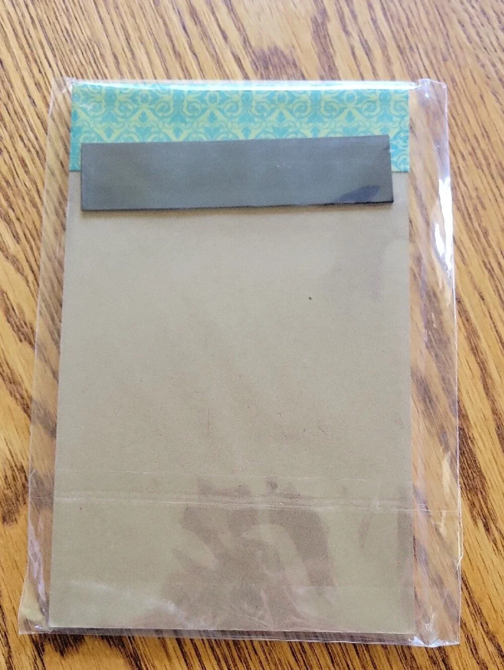 Set Of 5 Handmade Holiday Themed Magnetic Notepad Set